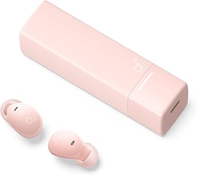 Anker Soundcore A30i Bluetooth 5.4 Fully Wireless Earbuds, Active Noise Cancelling, Multi-Point Connection, Small and Lightweight Pink