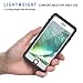 Lanhiem iPhone 6 Plus Case, 6s Plus Case, IP68 Waterproof Dustproof Shockproof Case with Built-in Screen Protector, Full Body Sealed Underwater Protective Cover for iPhone 6 /6s Plus (5.5 inch, Black)