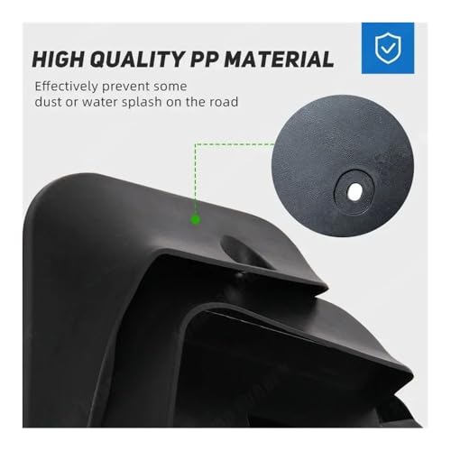 Guardabarros para Q8 (2019-2025) - Kit de 4 piezas protectoras contra salpicaduras 2