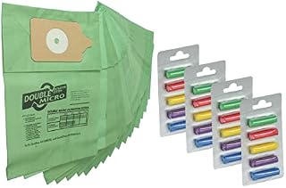 40 x Henry Hoover Bags Fits Henry hoover Dust bags Henry Hoover Vacuum Cleaner Paper Dust bags Numatic Henry Vacuum Cleaner Hoover Dust Bags + 20 Air Fresheners NVM1B NVM1C Paper Dust Bags