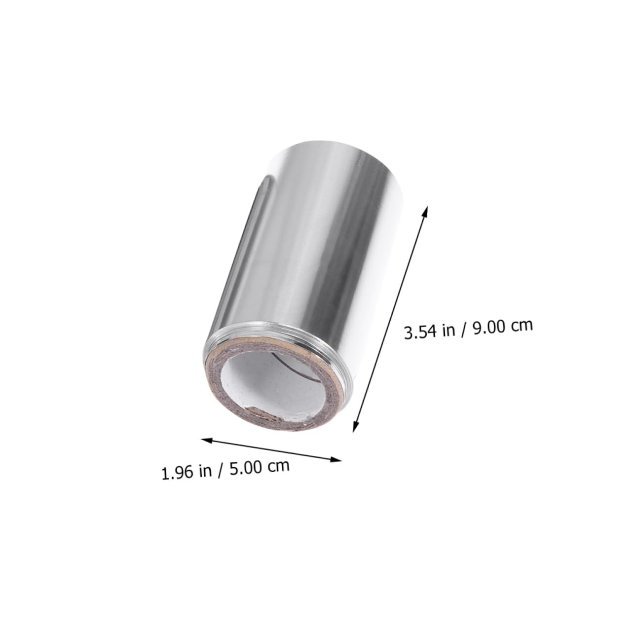 Healeved Papier Aluminium pour Mèches de Cheveux Argenté 2 Rouleaux pour Salon de Coiffure Améliore la Pénétration Retient la Chaleur