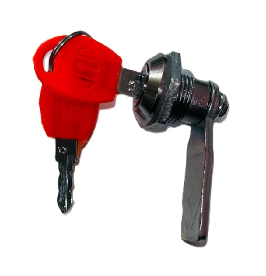 Image of Multipurpose Furniture Lock 701, Reversible Keys Pack of 1 (Furniture Lock)