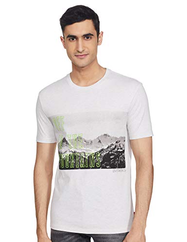 Image of Levi's Men's Graphic Print Crew Neck T-Shirt