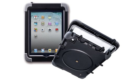 The Joy Factory Ultra Rugged Waterproof, Military Grade, Shockproof, Case with Built in Heavy-Duty Screen Protector compatible with iPad 2/3/4th Gen (CWA101)