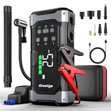 car battery charger air compressor combo