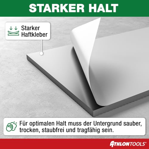 ATHLON TOOLS 2X Garagen Wandschutz Türkantenschutz Auto - je 2 m x 20 cm – Ansicht 6
