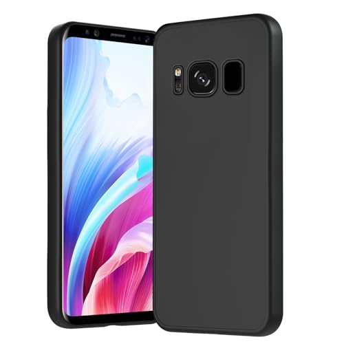 Agedate Handyhülle für Samsung Galaxy S8 Hülle Antikratzer Upgraded Kameraschutz Anti-Schock Anti-Rutsch Schutzhülle Unterstützt kabelloses Laden Anti-Fingerabdruck Handyhülle für S8