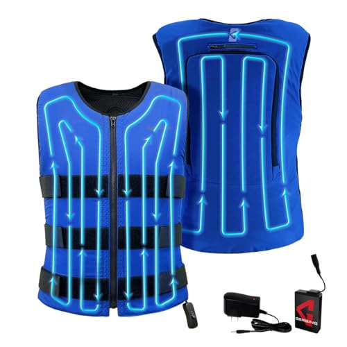 Gerbing 7V Circulatory Cooling Vest for Hot Weather – Summer Season Water Circulation Battery-Operated Vest for Outdoors