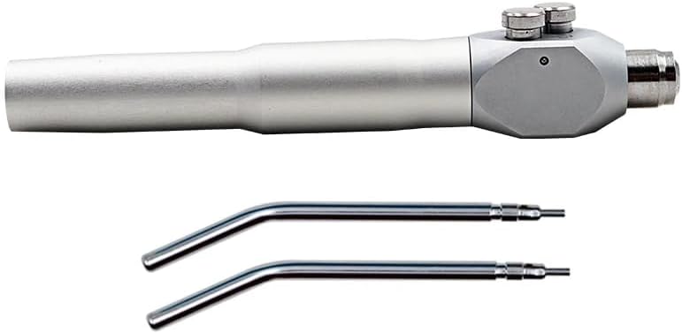 Miniatura 5 de NSKI Jeringa recta Jeringa de agua de aire de 3 vías con 2 boquillas Consejos Nuevo