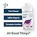 KATE FARMS Organic Adult Peptide 1.5 Formula, Vanilla, Sole-Source, Hydrolyzed Plant-Based Nutrition for Oral or Tube Feeding, 11 Fl oz (12 Pack)