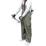 セフティー3(Safety-3) 草刈 刈払 農作業用 サロペットパンツ 軽量 グリーン 男女兼用 フリーサイズKB-32-G