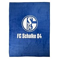 FC Schalke 04 Decke Flanell königsblau