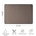 Stove Top Cover for Electric Stove- Range Covers for Electric Stove,Silicone XXL Dish Drying Mat, Glass Cooktop Covers, Flat RV Range top Mats (Coffee, 28