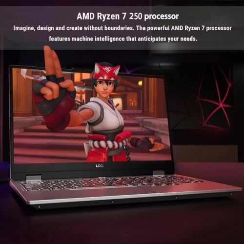 Image of Lenovo LOQ AMD Ryzen 7 250 RTX 5050 Gaming Laptop, 32GB DDR5 | 2TB SSD | 15.6 inch FHD 144Hz, Backlit Keyboard, Numeric Keypad, Ethernet, Wi-Fi 6, Bundle with PCO Laptop Cooler, Win 11 Home, Wi-Fi 6