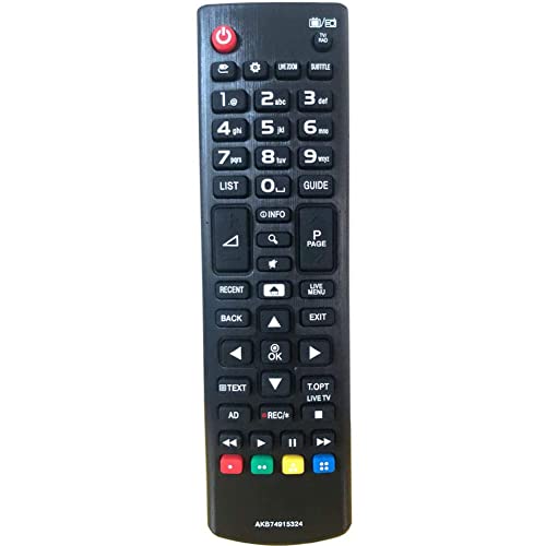 FYCJI Mando a Distancia para LG AKB74915324 Ajuste para LCD LED y Smart TV Compatible con Mando a Distancia TV
