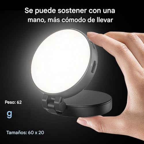 Luz de relleno iluminadora con anclaje magnético estable 4
