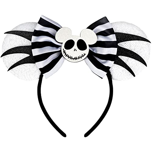 Image of FANYITY Mouse Ears, Sequin Mouse Ears Headband for Boys Girls Women (TW)