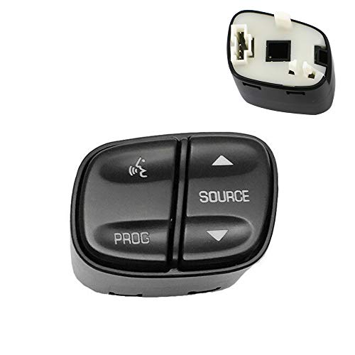 Steering Wheel Radio Control Switch Buttons Replacement for Chevy Silverado Replacement for GMC Sierra 2003-2007 Replacement for 21997738 21997739 1999442 1999443,901-120, 901-121, 901-122, 901-123