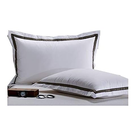 YUMOYOUPIN Down pillow embroidered down pillow Cover