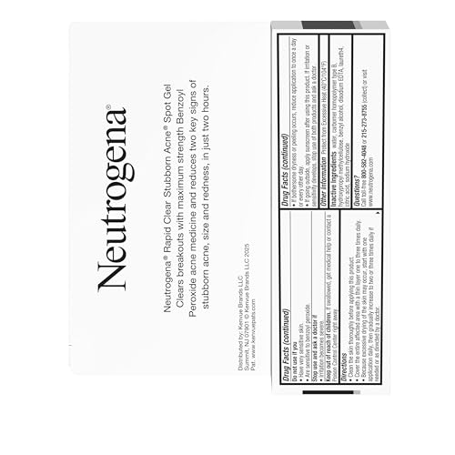 Neutrogena Rapid Clear Stubborn Acne Spot Treatment Gel, 1 oz - image 9