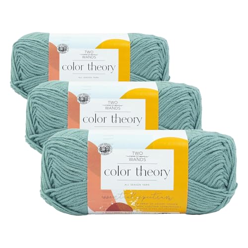 Image of Lion Brand Yarn Two of Wands: Color Theory Yarn, Tourmaline (Pack of 3)