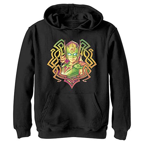 Thor Badge Hoodie Marvel vêtement enfant sweat noir taille L