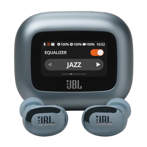 Image of JBL Live Buds 3 - Cancelling Bud-Type Earbuds - Blue