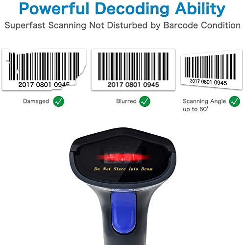 Powerful Decoding Ability and Scanning Angle