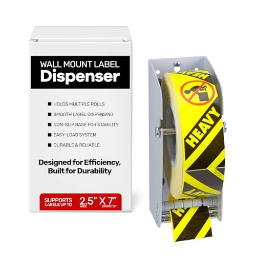 Wall Mount Label Dispenser (3