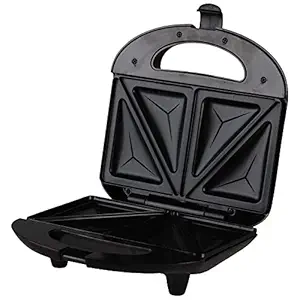Add2cart Sandwich Maker | 750W | Fixed Non Stick Heating Plates | Automatic Temperature Controls | Ergono