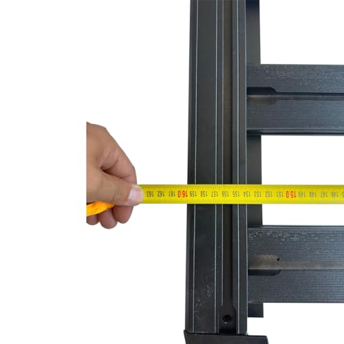 Image of Universal Off-Road Pioneer Bed Platform Compatible with All Modern Trucks，Jeep Wrangler JL and JK，Toyota Land Cruiser，Ford F150 /ranger，Black Aluminum Alloy Full Size Truck Caps /Toppers