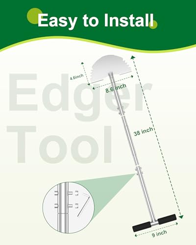 KYEEN-TOOLS Serrated Half Moon Edger