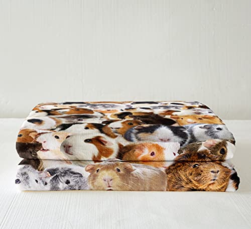 Feelyou SXS0928MTZSJ2 THROW Kids Guinea Pig Fleece Blanket Boys Girls Cute Cavy Animal Sherpa Throw Blanket thumb #4