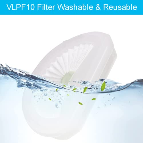 Image of 6 Pack VLPF10 Filter for Black + Decker Dustbuster Cordless Handheld Vacuum | Compatible with HLVA320J26, HLVA325J10, HLVA315J22 Replacement Filter HLVA315J, HLVA320J, HLVA325BP07 Part N575266, N600601