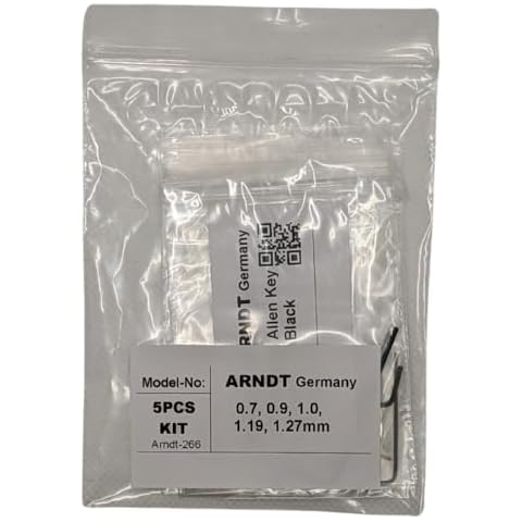 ARNDT Germany 5PCS Mini Hex Key Set Cover
