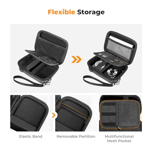 Image of K&F CONCEPT Camera Case, Compact Waterproof Digital Camera Bag,Grey