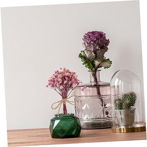 Mini ramos de flores secas decorativas variadas miniatura 6