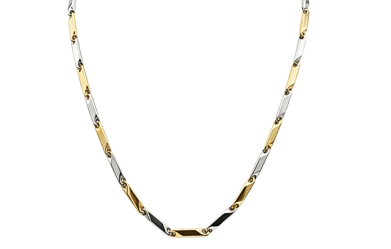 Stainless Steel Rainbow Chain for Men & Women | Multicolor Stylish Necklace | Unisex Fashion Chain 22 Inch | Rust Free Durable Jewellery | Gift for Boys Girls-image-35