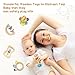 Wooden Baby Rattle, Organic Colorful Baby Rattles Set, Toddler Hand Wooden Rattles Toy Set for Infant Grasping, Sensory Development, Gift for Baby Boys Girls