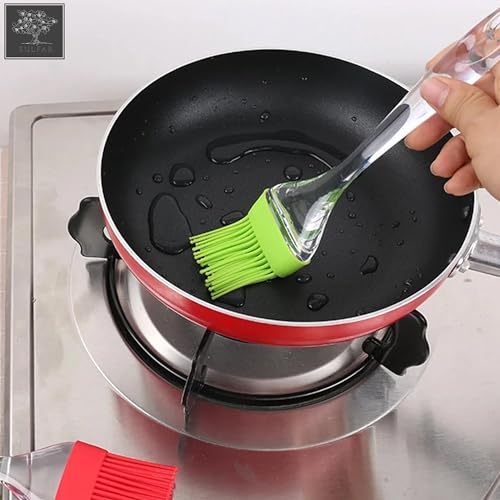 Image of Sulfar Combo of Stainless Steel Cookie Cutter, Silicone Spatula & Pastry Brush, Hand Wire Whisk
