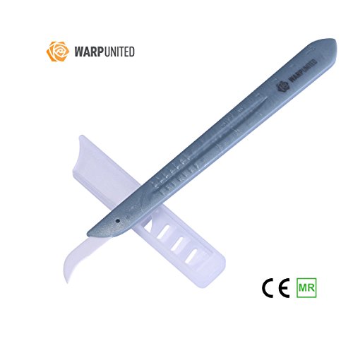 4-Pack Betor Ceramic Scalpel Knife No. 11, 12, 17, 23 Mri Safe With Safety Cap Non-Ferrous #TOP5
