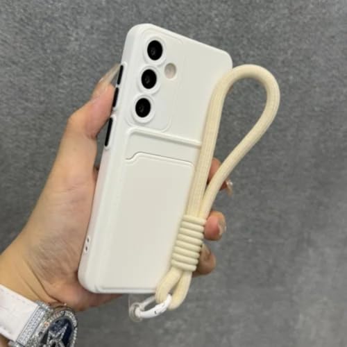 JIASHM Samsung Galaxy S23 FEp n \tgTPU J[hobO gуP[X Xgbvt (Samsung Galaxy S23 FEp/zCg)