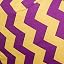 Chevron Purple and Yellow