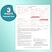 W2 Forms 2025 with Envelopes, 4 Part Kit, 25 Employee of Laser W2 Tax Forms 2025, 25 Self Seal Envelopes, W-2 Forms for 2025 Compatible with Accounting, Includes 3 W3 Forms