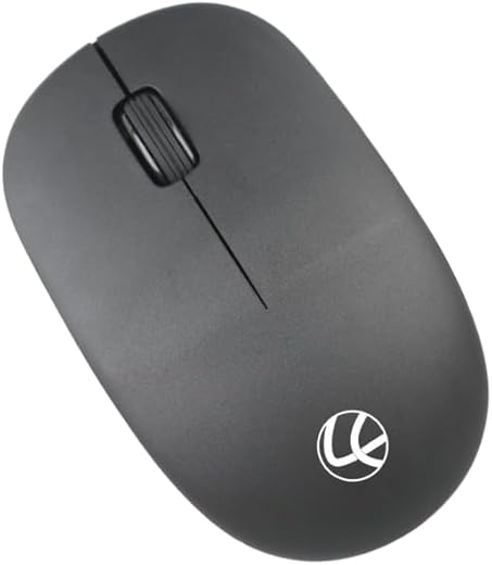 Lapcare Safari 3 Wireless Optical Mouse with 2.4 Ghz 1000 DPI and Optical Sensor, Black