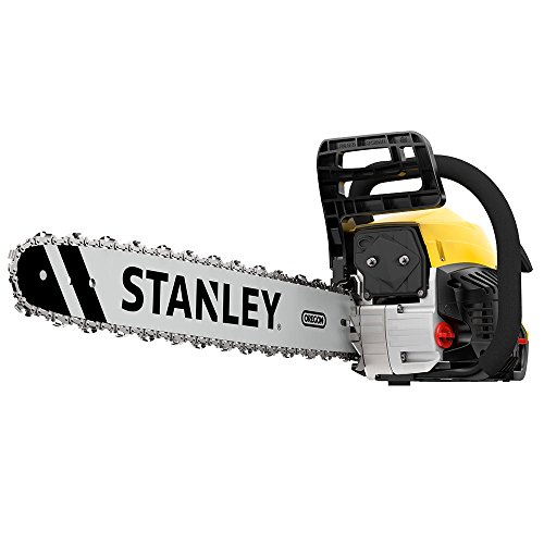 Stanley JET Benzin Kettensäge 46cc SCS-46Jet Schnittlänge 41cm, SCS-46 JETA, Gelb – Bild 3