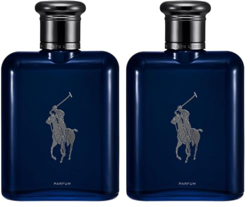 Image of Ralph Lauren - Polo Blue - Parfum - Men's Cologne - Aquatic & Fresh - With Citrus, Oakwood, and Vetiver - Intense Fragrance (Pack of 2)