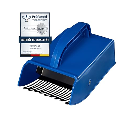 NEUSTANLO Cueille-baies Plastique Bleu