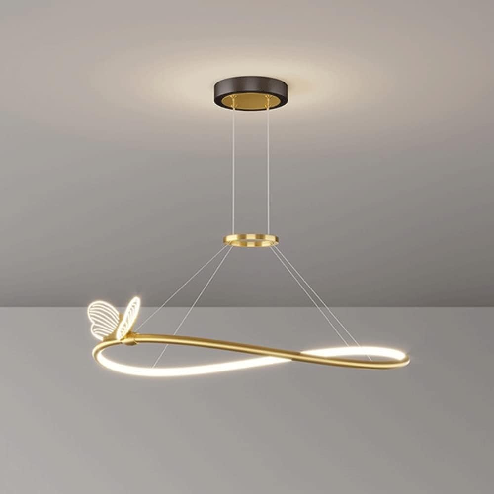 Lustre LED moderne en aluminium et métal pour un design d'exception