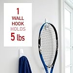 Command 5 lb Large Utility Hooks, 7 Wall Hooks and 12 Strips, Damage Free Hanging with Adhesive Strips, No Tools for Hanging, Organization and Storage | 12-Strips, Organize, Damage-Free - Image 3